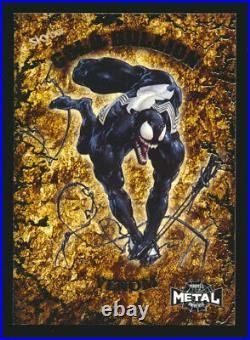 2021 Marvel Metal Universe Spider-Man Gold Bullion GB-3 Venom