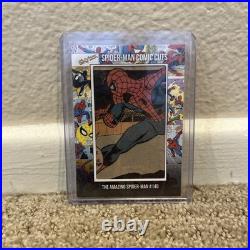 2021 Skybox Marvel Metal Universe Spider-Man #149 Spider-Man Comic Cuts 38/40