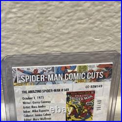 2021 Skybox Marvel Metal Universe Spider-Man #149 Spider-Man Comic Cuts 38/40