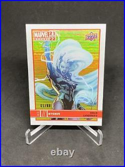 2021 Upper Deck Marvel Annual Storm Gold Linearity /88
