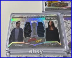 2021 Upper Deck Marvel Black Diamond Memorabilia Lot Thor Drax Loki Dual Triple