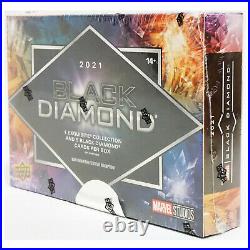 2021 Upper Deck Marvel Black Diamond Trading Cards Hobby Box Factory Sealed