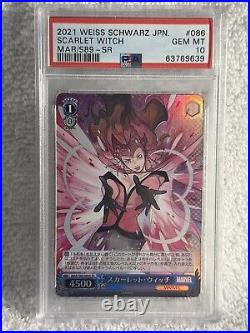 2021 Weiss Schwarz? Scarlet Witch? PSA 10? Japanese