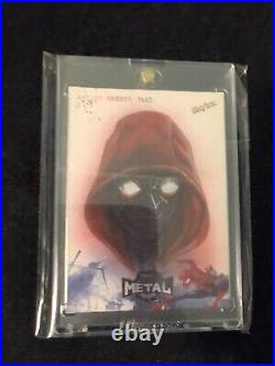 2021 skybox marvel metal universe spider-man DRE sketch card