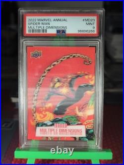 2022-23 Marvel Annual Multiple Dimensions #MD20 SSP Spider-Man PSA 9 MINT
