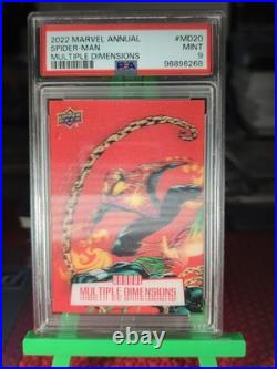 2022-23 Marvel Annual Multiple Dimensions #MD20 SSP Spider-Man PSA 9 MINT