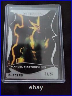 2022 Marvel Masterpieces Metallurgy 5 Electro #23 Of 25