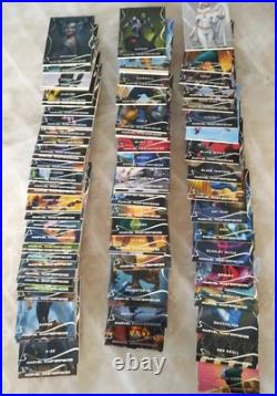 2022 Marvel Masterpieces base Tier 1 2 3 complete 1-81 card set /1999 /1499 /999