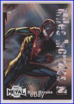2022 Marvel Metal Universe Spider-Man Amazing Rave /62 Miles Morales #Z-20 08lj