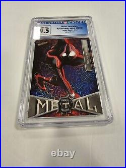2022 Marvel Metal Universe Spider-Man Grandiose Miles Morales card #52 CGC9.5