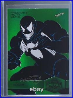 2022 Marvel Metal Universe Spider-Man High Series PMG Green 7/10 Venom #193 0u6p