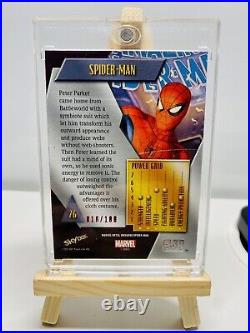 2022 Marvel Metal Universe Spider-Man Red PMG /100