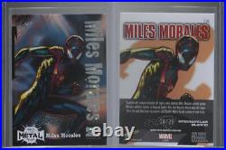 2022 Marvel Metal Universe Spider-Man Spectacular Rave /25 Miles Morales nz1
