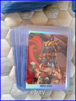 2022 Panini Marvel Versus Lot! Thanos Spider Man Galactus Daredevil Thor Magneto