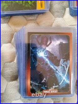 2022 Panini Marvel Versus Lot! Thanos Spider Man Galactus Daredevil Thor Magneto