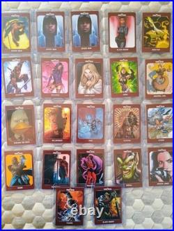 2022 Panini Marvel Versus Lot! Thanos Spider Man Galactus Daredevil Thor Magneto