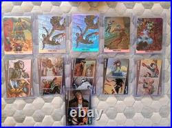 2022 Panini Marvel Versus Lot! Thanos Spider Man Galactus Daredevil Thor Magneto