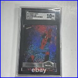 2022 Skybox Marvel Metal Universe Grandiose Spider-Man #164 SGC 10 GM