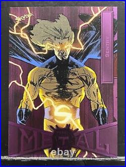 2022 Upper Deck Marvel Metal Universe Spider-Man #75 Sentry Purple Light FX 1/1