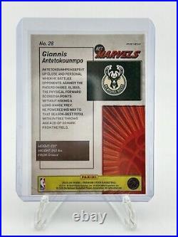 2023-24 NBA Panini Premium Stock Net Marvels Prizm #28 Giannis Milwaukee Bucks