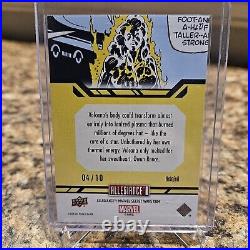 2023-24 UD Marvel Allegiance Secret Wars VOLCANA Holofoil 4/10 2023-24 UD Marvel Allegiance Secret Wars VOLCANA Holofoil 4/10