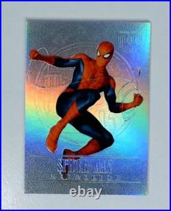 2023 Fleer Ultra Marvel Midnight Sons #M-41 Spider-Man Platinum Medallion 29/100