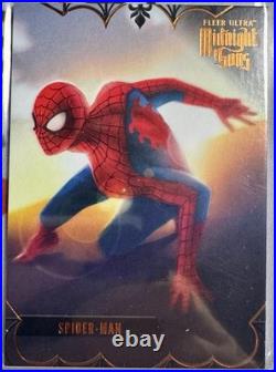 2023 Fleer Ultra Marvel Midnight Sons Spider Man Orange 25/25 Omega