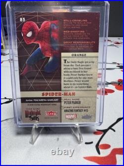 2023 Fleer Ultra Marvel Midnight Sons Spider Man Orange 25/25 Omega
