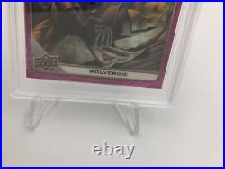 2023 MARVEL PLATINUM Trading Card WOLVERINE #87 RARE/33 PINK PULSAR PSA MINT 9