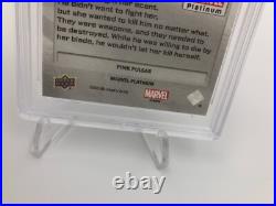2023 MARVEL PLATINUM Trading Card WOLVERINE #87 RARE/33 PINK PULSAR PSA MINT 9