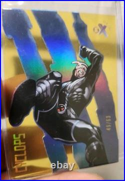 2023 Marvel Fleer Ultra Wolverine Cyclops #EX38 49/63 2023 Marvel Fleer Ultra Wolverine Cyclops #EX38 49/63