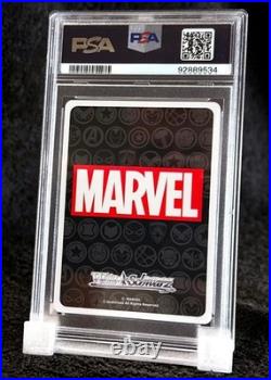 2023 Thanos Infinity Parellel. Psa Gem Mint 10. Weiss Schwarz Marvel