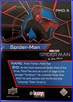 2023 UD Spider-Man No Way Home MAGENTA PRECIOUS METAL GEMS SPIDER-MAN PMG-5