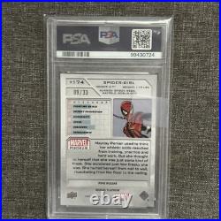 2023 Ud Marvel Platinum Spider-girl Pink Pulsar /33 Psa 10 Ssp Pop 2