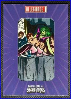 2023 Upper Deck Comic Cut Cover Marvel Secret Wars #4 CCCA-SW1 #'d/16