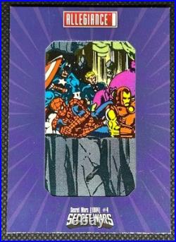 2023 Upper Deck Comic Cut Cover Marvel Secret Wars #4 CCCA-SW1 #'d/16