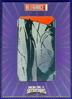 2023 Upper Deck Comic Cut Cover Marvel Secret Wars #4 CCCA-SW1 #'d/16