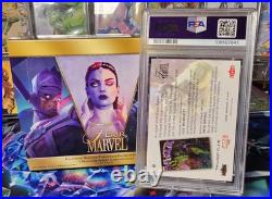 2023 Upper Deck Flair Marvel PSA 10 Hulk Twilight Parallel 1/5 #6