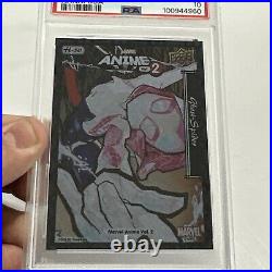 2023 Upper Deck Marvel Anime Volume 2 Ghost Spider Hanafuda SSP PSA 10