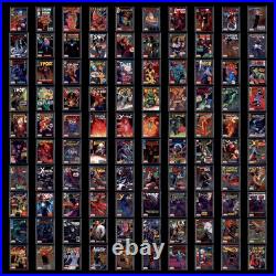 2023 Upper Deck Marvel Platinum Cover Variant Complete Set 100 Cards Collection 2023 Upper Deck Marvel Platinum Cover Variant Complete Set 100 Cards Collection