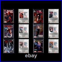 2023 Upper Deck Marvel Platinum Cover Variant Complete Set 100 Cards Collection 2023 Upper Deck Marvel Platinum Cover Variant Complete Set 100 Cards Collection