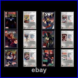 2023 Upper Deck Marvel Platinum Cover Variant Complete Set 100 Cards Collection 2023 Upper Deck Marvel Platinum Cover Variant Complete Set 100 Cards Collection