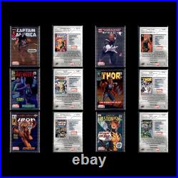 2023 Upper Deck Marvel Platinum Cover Variant Complete Set 100 Cards Collection 2023 Upper Deck Marvel Platinum Cover Variant Complete Set 100 Cards Collection