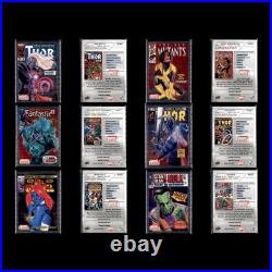 2023 Upper Deck Marvel Platinum Cover Variant Complete Set 100 Cards Collection 2023 Upper Deck Marvel Platinum Cover Variant Complete Set 100 Cards Collection