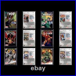 2023 Upper Deck Marvel Platinum Cover Variant Complete Set 100 Cards Collection 2023 Upper Deck Marvel Platinum Cover Variant Complete Set 100 Cards Collection