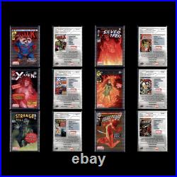 2023 Upper Deck Marvel Platinum Cover Variant Complete Set 100 Cards Collection 2023 Upper Deck Marvel Platinum Cover Variant Complete Set 100 Cards Collection