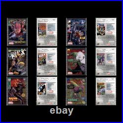 2023 Upper Deck Marvel Platinum Cover Variant Complete Set 100 Cards Collection 2023 Upper Deck Marvel Platinum Cover Variant Complete Set 100 Cards Collection