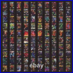 2023 Upper Deck Marvel Platinum Cover Variant Complete Set 100 Cards Spider-Man