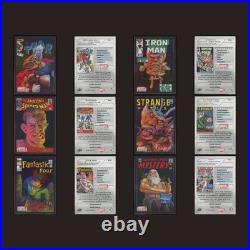 2023 Upper Deck Marvel Platinum Cover Variant Complete Set 100 Cards Spider-Man