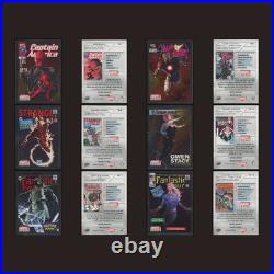 2023 Upper Deck Marvel Platinum Cover Variant Complete Set 100 Cards Spider-Man